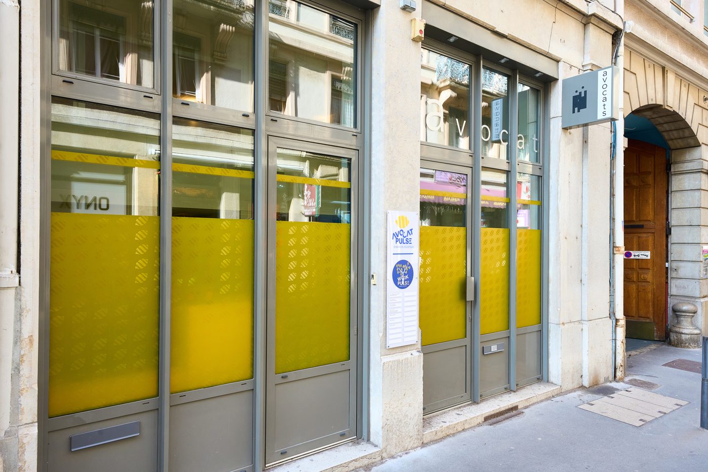 La façade du 74 rue Ney